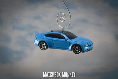 NUEVO 4 Series Coche Ejecutivo BMW M4 Árbol de Navidad Adorno 1/64 F82 F83 '14 '15 Foto 1 de 4