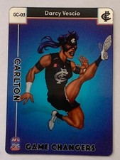 2023 AFLW Teamcoach 3D Game Changers-CHOOSE FROM DROPDOWN-SINGLE CARD-NM