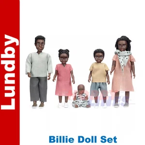Lundby BILLIE DOLL FAMILY SET Doll's House 1:18 jointed Sweden 60-8077-00 - Picture 1 of 7