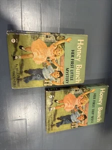 Honey Bunch Childrens Books Helen Louise Thorndike HC 1929-1937 Set of 2 - Foto 1 di 3