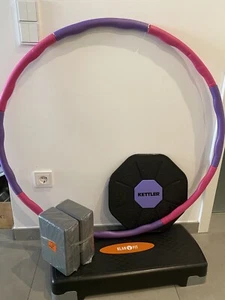 hula hoop reifen, Stepper, Balaceboard Im Bundle - Bild 1 von 3