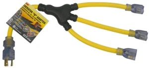 CABLE GENERADOR PRIME ADAPTADOR ""W"" 12/3 AWG 30 AMP L530P L5-30P BLOQUEO DE GIRO 4172326 - Imagen 1 de 1