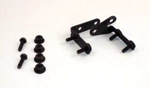 Soportes de relé de cortafuegos MAF con tuercas y pernos C4 OEM 1986 CORVETTE - Imagen 1 de 24