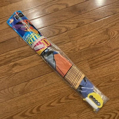 Vtg BATMAN Spectra Star 42 Inch Delta Wing Kite 1992 TV Series DC Comics NIP - Image 1 of 4