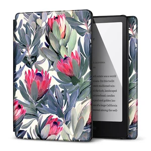 Case for Kindle Paperwhite 12th Gen 2024 - Slim Smart Auto Sleep Cover, Black - Picture 1 of 7