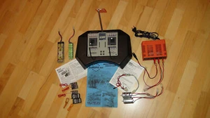 Fernsteuerung Multiplex MC 1020 35 Mhz Robbe Lader 5r 8308 2 Akkus 5 Empfänger - Picture 1 of 12