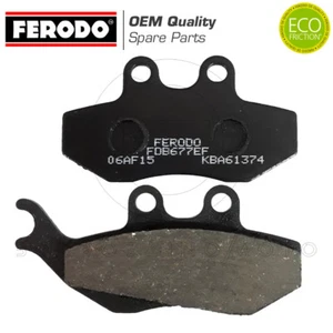 PASTIGLIE FRENO ANTERIORE FERODO ECO FDB677 PER HONDA-HM CRM F X 125 2008-2009 - Foto 1 di 2