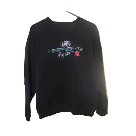 Chase Authentics Bobby Labonte Interstate Batteries Racing Size M Sweatshirt Cover
