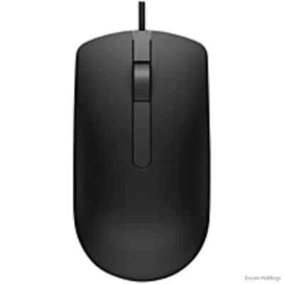 X2 Dell MS116 Mouse - Optical  Cable Black 2 Pack USB 2.0 - 1000 dpi MS116-BK - Image 1 of 3