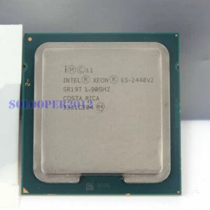 CPU Processor Free shipping Intel Xeon E5-2440 V2 CPU 1.9 GHz LGA 1356 (SR19T) - Photo 1/1