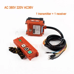 F21-2S Industrial Remote Control 2 Point Single Speed, Winch / Sandblasting AC - Picture 1 of 9
