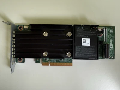 Dell Perc H750 8GB NV Cache PCI-E Low Profile Raid Controller HYM6Y +battery - Image 1 of 3