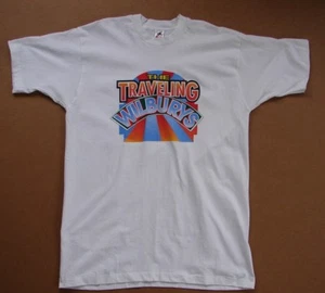 ORIGINAL 1988 TRAVELING WILBURYS PROMOTIONAL T-SHIRT BEATLES HARRISON ELO PETTY - Picture 1 of 10