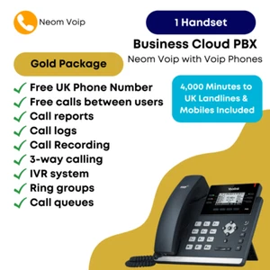 Voip Phone Line with IP Phone number PBX Unlimited calling - FREE PHONE** - Picture 1 of 5