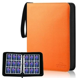 900 Pockets Baseball Trading Card Binder with Sleeves, Sports Card Binder - Picture 1 of 6