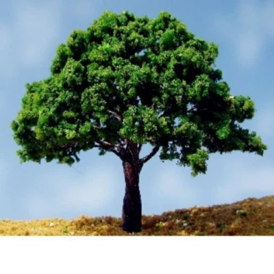 2PC Miniatures Lot Green Trees HO/OO Scale Garden Plants Railway Scene Model - Image 1 of 2