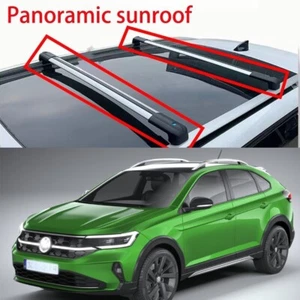 Fits for VW All New Taigo 2022 2023 Cross bar crossbar Roof Rail heighten - Picture 1 of 7