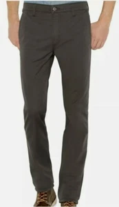 Pantalones para hombre Levi's gris talla 38x32 calce ajustado 511 pantalones chinos elásticos $55 - Imagen 1 de 11