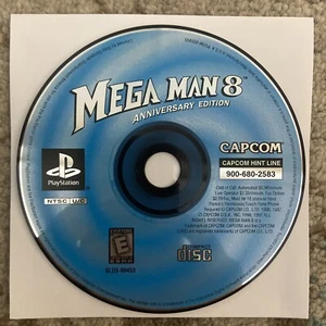 🔥 Mega Man 8: Anniversary Collector's Edition (PlayStation 1 PS1) VG Disc Only! - Picture 1 of 3