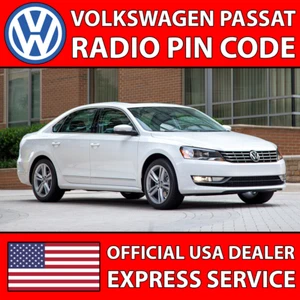 ✅VW Volkswagen Passat Radio Code Unlock Decode PIN Volkswagen Radio Code✅ - Picture 1 of 1