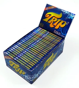 2 Boxen (48 Heftchen) Trip 2 Clear Cigarette Papers 1 ¼, aus Zellulose - Bild 1 von 2