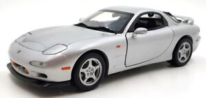 Kyosho 1/18 Scale Diecast 12000 - Mazda RX-7 R-Handle 7009S - Silver