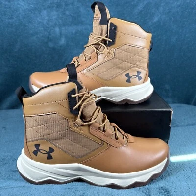 Under Armour Hombres UA Stellar G2 6" Botas Tácticas de Senderismo Talla 10 Marrón Foto 1 de 4