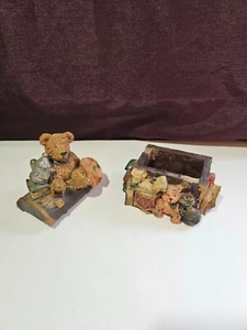 Teddy Figurine Box with Lid - Picture 1 of 6
