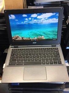 Acer Chromebook C730E-C555 11.6 "Celeron 2840U 2.16Ghz 4Gb Ram 16Gb SSD Adaptador - Imagen 1 de 6