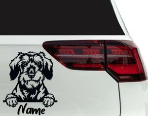 Aufkleber Hund Rauhaardackel für Auto, Wohnwagen, Wohnmobil - Bild 1 von 1