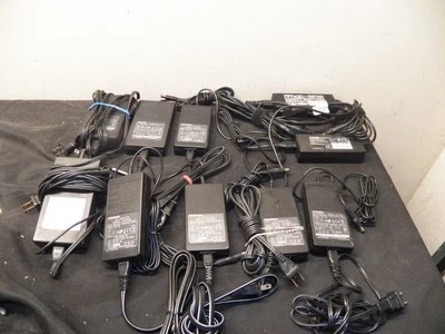 Lot Of 10 Genuine OEM Toshiba Wide Tip Laptop Chargers - Satellite Tecra Portege - Image 1 of 4