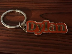 Dylan Schlüsselanhänger Name Schlüsselring Metall Schlüsselring Key Fob Schlüsselhalter Autoschlüssel Haus - Bild 1 von 3