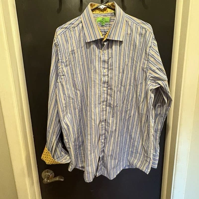 Camisa Bristol & Bull Hombre Manga Larga Con Botones - Copa Abatible - Talla XXL Foto 1 de 4