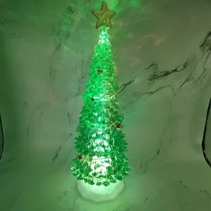 Napco beleuchteter Weihnachtsbaum Tischdeko mit Farbwechsel beleuchtet  - Bild 1 von 14