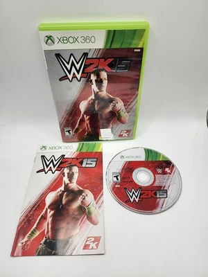 WWE 2K15 (Microsoft Xbox 360, 2014) Wrestling Tested Mint Rare CIB Retro Authent - Image 1 of 4