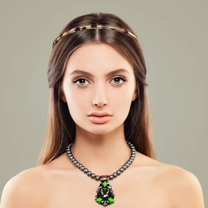 Toothed Plastic Hair Hair Band for Men Women (0.5cm, 3 colors, 6pcs/set) - Imagen 1 de 12