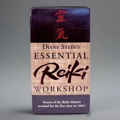 Diane Stein Essential REIKI Workshop VHS 4 Tape Set - 1998 Crossing Video - VGC - Image 1 of 4