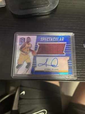 2015-16 panini-spectra basketball Kyrie Irving patch auto 10/35 cleveland cavs - Image 1 of 2
