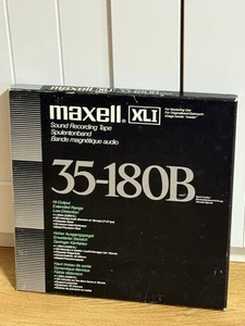 Carrete de metal MAXELL XLI 35-180B 3600 pies 10" - Imagen 1 de 18