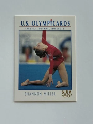 1992 US Olympicards #46 Shannon Miller - U.S. Olympic Hopefuls - Team USA - Image 1 of 2