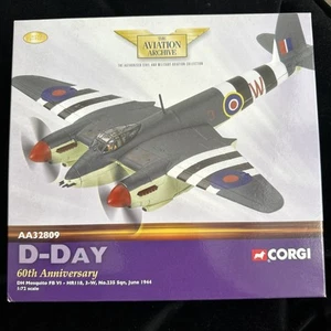 DH MOSQUITO - CORGI AVIATION ARCHIVE - AA32809 - D-DAY 60th ANNIVERSARY - 1/72 - Picture 1 of 6