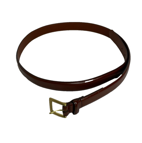 Cintura uomo 40" Coach vera pelle Italia skinny