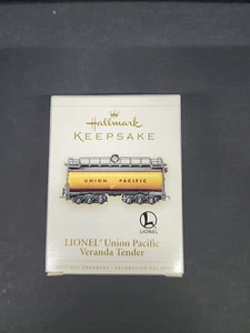Hallmark Keepsake Ornament LIONEL UNION PACIFIC VERANDA TENDER Train 2006 New - Picture 1 of 10