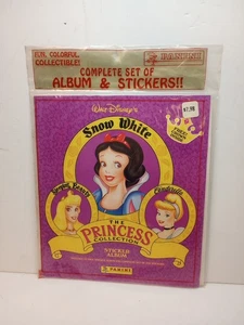 Disney Princess Collection Panini Sticker Set with Album, sealed, unpeeled NOS - Picture 1 of 11
