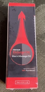 Olio naturale massaggio uomo crescita ispessimento permanente FirstSun Enlarge nuovo sigillato - Foto 1 di 8