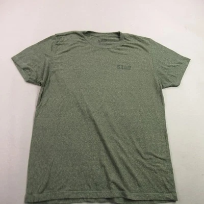 5.11 Shirt Mens Large Short Sleeve Crew Neck Outdoors Lightweight Green Casual - Image 1 of 4
