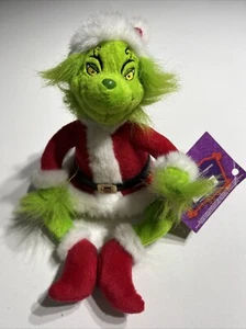 How the Grinch Stole Christmas Plush Santa Suit 12” Beverly Hills Gift Co. W/tag - Picture 1 of 10