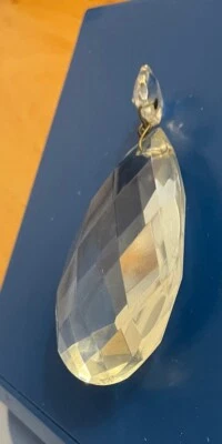 Borlas de Cristal Lámpara Iluminación Arte Hecho a Mano Restauración Imperio Prismas Parte Foto 1 de 4