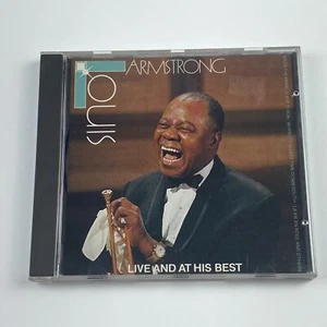 Louis Armstrong - Live and At His Best (CD, 1962) - Picture 1 of 4