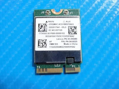 Lenovo 15.6" Y50-70 20378 Genuine Laptop WiFi Wireless Card BCM94352Z 04X6020 - Image 1 of 2